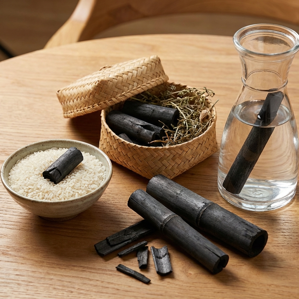 竹炭 使い方 アイキャッチ