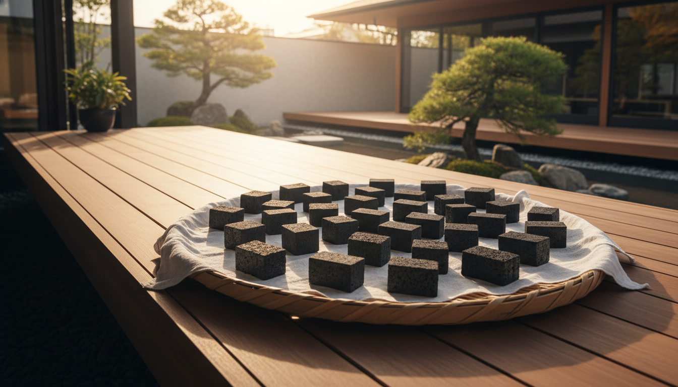竹炭 天日干し 時間 - 2